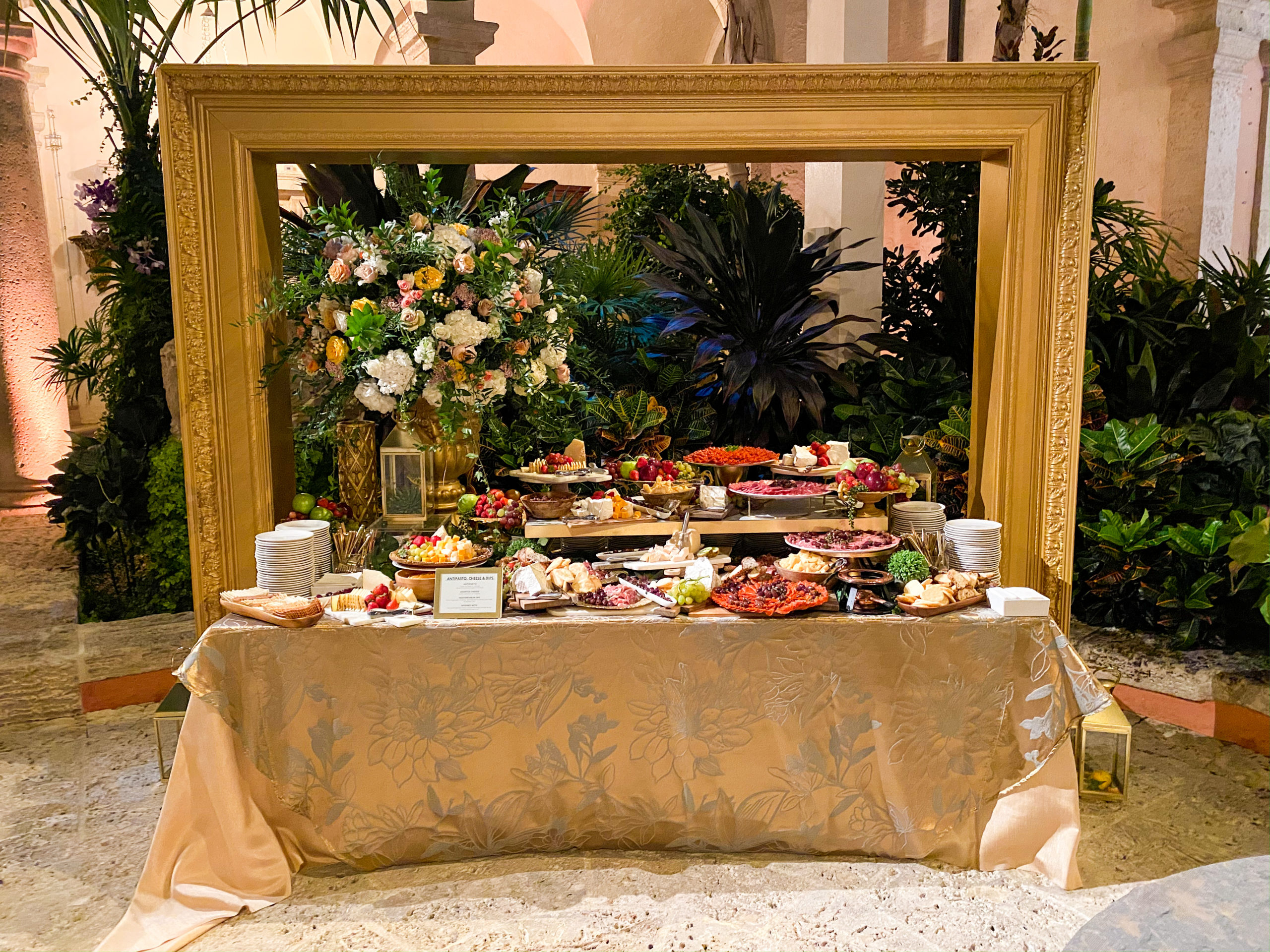 63rd Annual Vizcaya Ball, miami catering, joy wallace catering