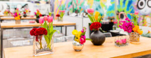 Caterer in Fort Lauderdale: Floral at a corporate event