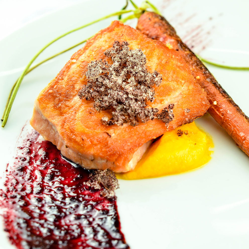 Miami Wedding Catering: Pan seared salmon