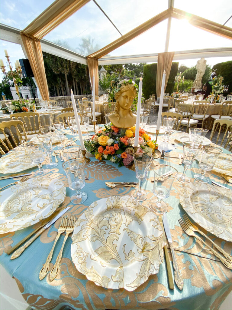 Vizcaya Ball, Miami, miami catering, joy wallace catering