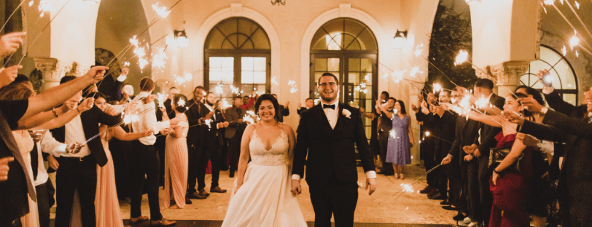 Happy florida couple