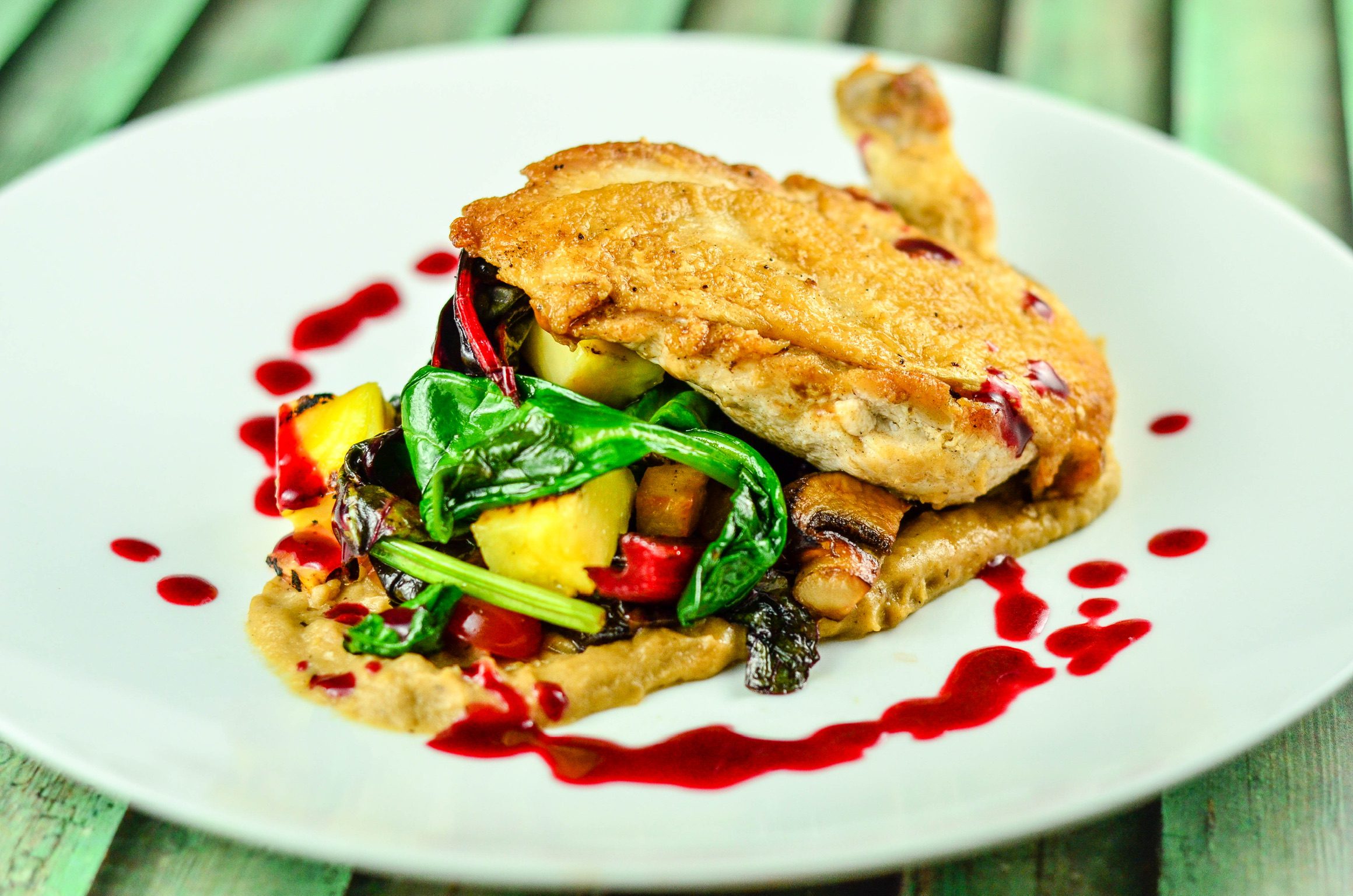 plated dinner service wedding